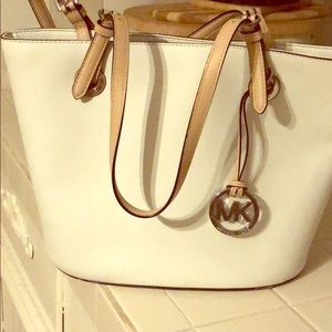Michael kors white tote